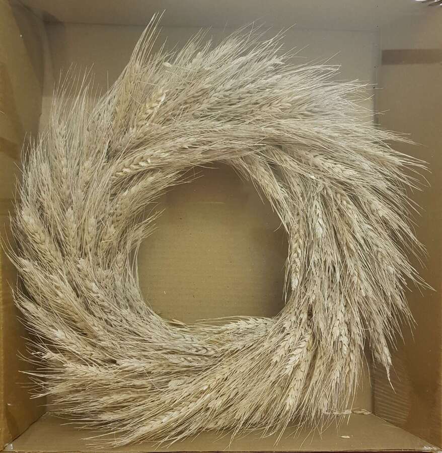 Natural Barley Wreath XL