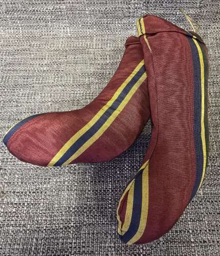 Christmas Stocking red wide  stripes